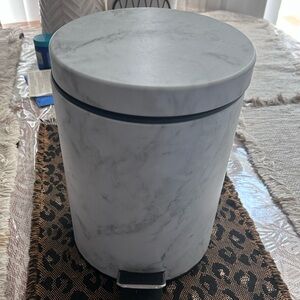 Small trash can with lid